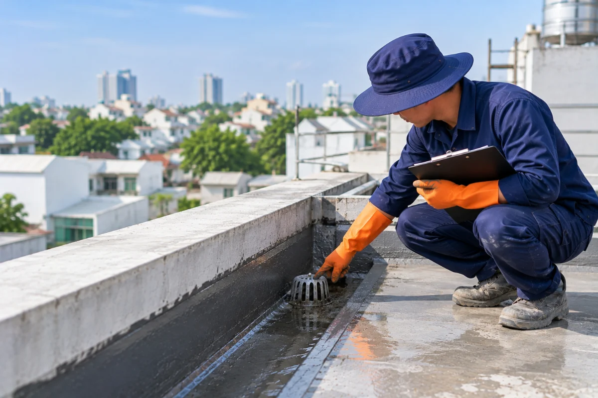 Kiểm tra chống thấm định kỳ