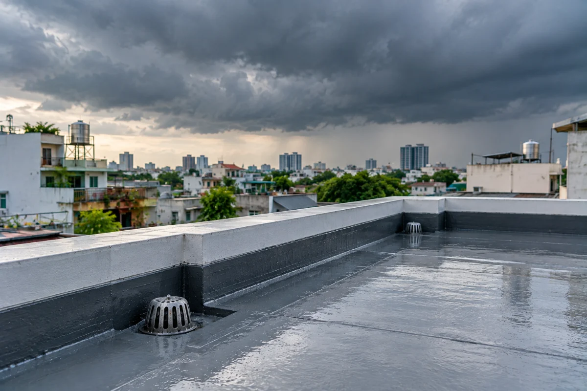 Chuẩn bị chống thấm trước mùa mưa